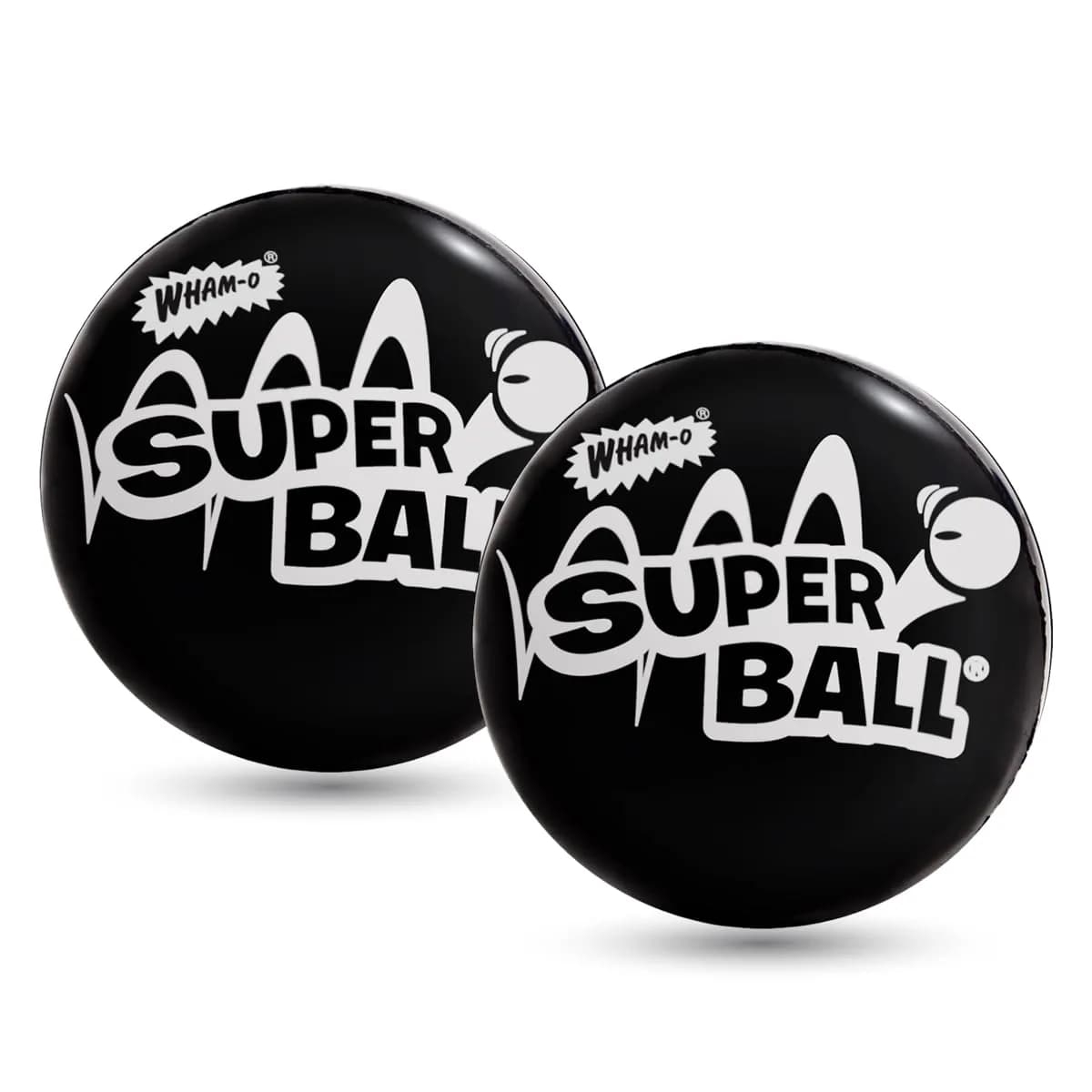 Wham-O Original Superball with Zectron (4 Pack Bundle) | Classic American Toy for Outdoor Play — 2-Pack