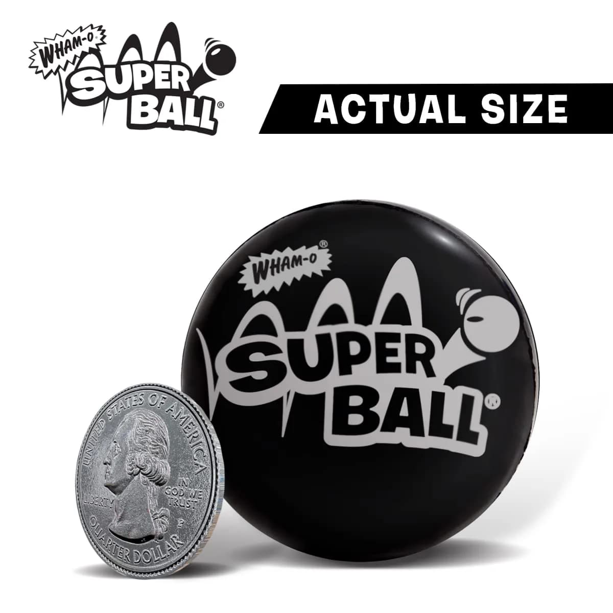 Wham-O Original Superball with Zectron (2 Pack Bundle) — 5.46 cm (2.15 in) Diameter | Classic American Toy - view 6