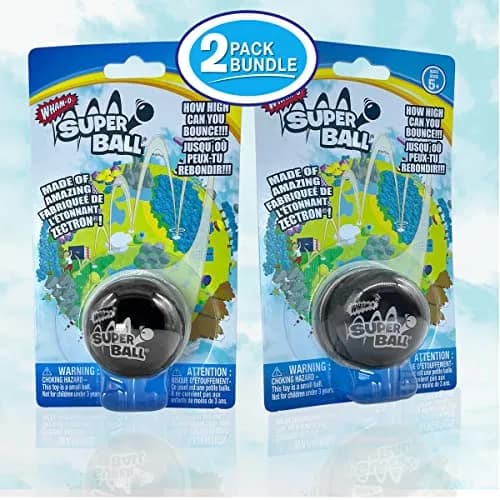 Wham-O Original Superball with Zectron (2 Pack Bundle) — 5.46 cm (2.15 in) Diameter | Classic American Toy thumbnail 7