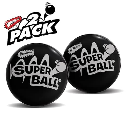 Wham-O Original Superball with Zectron (2 Pack Bundle) — 5.46 cm (2.15 in) Diameter | Classic American Toy thumbnail 2