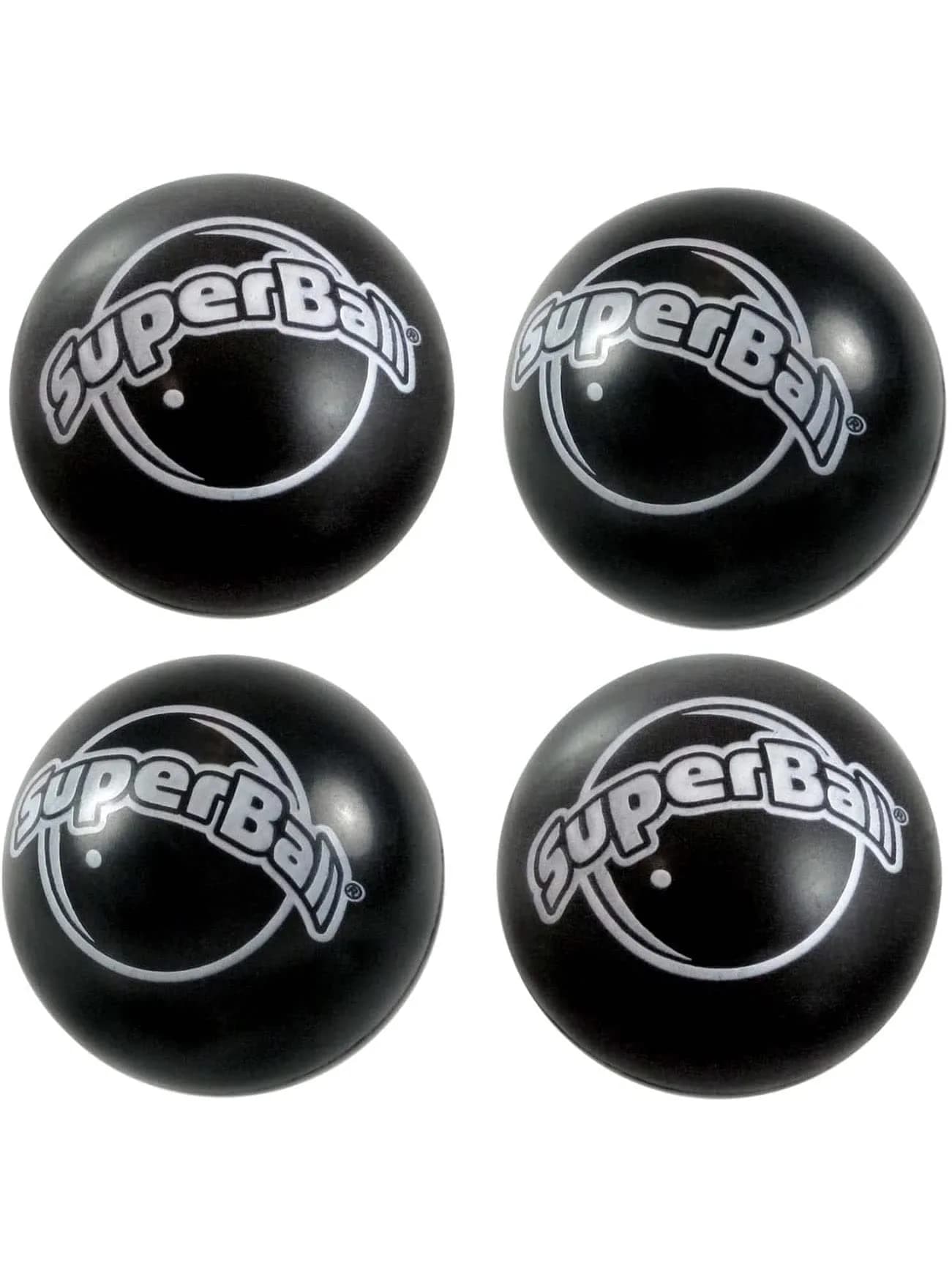 Wham-O Original Superball with Zectron (4 Pack Bundle) | Classic American Toy for Outdoor Play - main product image