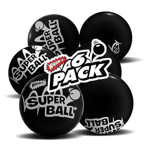 Wham-O Original Superball with Zectron (6 Pack Bundle) | Classic American Toy for Outdoor Fun thumbnail 2