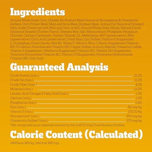 Pedigree Small Dogs Dry Dog Food Roasted Chicken & Vegetable 14 lb | Supports Daily Vitality & Digestion thumbnail 9