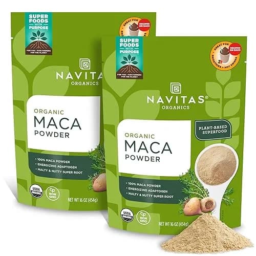 Navitas Organics Gelatinized Maca Powder, 32 Ounce - Adaptogen for Energy & Balance - main product image
