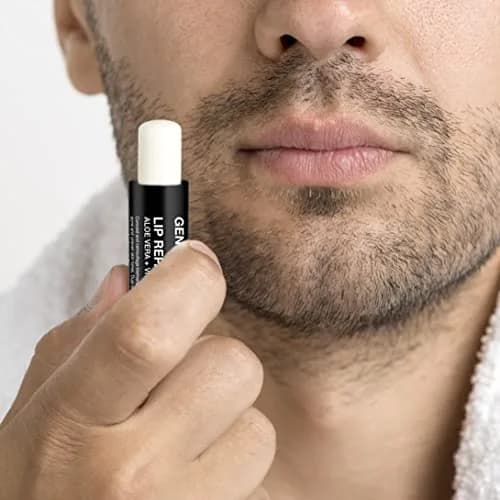 Gentlehomme Lip Repair Balm 3 Pack | SPF 15, Aloe Vera & Vitamin E, Hydrates & Repairs Dry Lips thumbnail 8