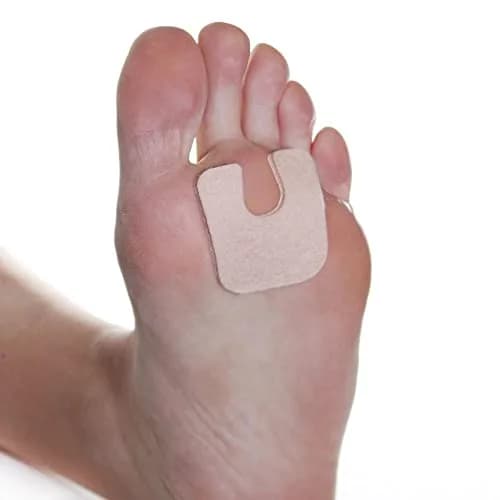 Dr. Jill's Foot Pads Latex Free U-Shaped Callus Pads 1/8” Felt Pack of 100 | Pain Relief & Skin Protection thumbnail 1