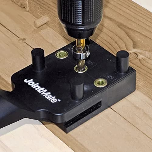 Milescraft 1332 Joint Mate Dowel Jig with 3 Metal Bushings (1/4", 5/16", 3/8") | For Corner, Edge, and Surface Joints thumbnail 2