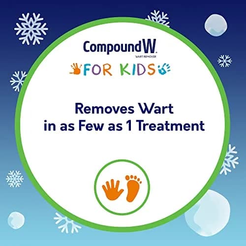 Compound W Freeze Off Wart Remover for Kids, 15 Applications | Cryo Treatment for Common & Plantar Warts thumbnail 5