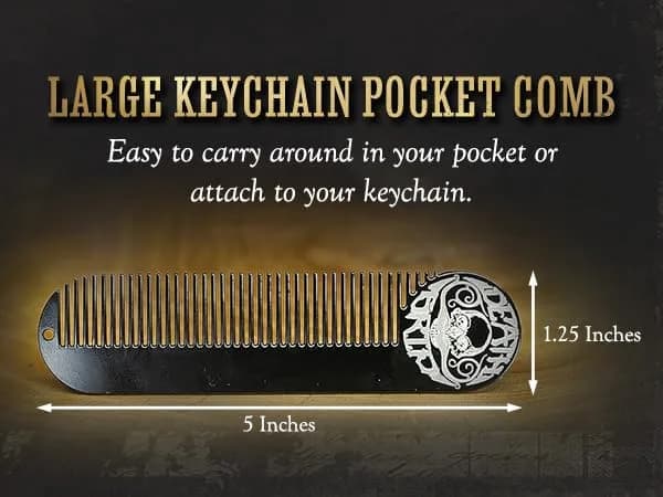 THE VINTAGE GROOMING CO. Gold Standard Mustache Kit - 4 x 1 oz Wax, 2 Combs, 1 Remover Oil | Strong Hold for Unruly Mustaches - view 9