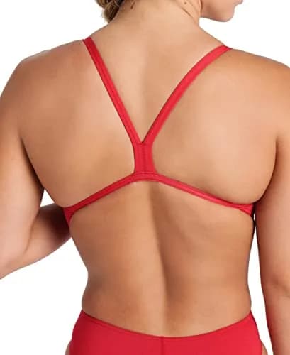 ARENA Women's Solid Team MaxLife Swimsuit Challenge Back 32 | Chlorine-Resistant, Quick-Drying, US Size 32 thumbnail 4
