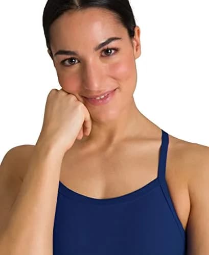 ARENA Women's Solid Team MaxLife Swimsuit Challenge Back 32 | Chlorine-Resistant Athletic Swimwear thumbnail 4