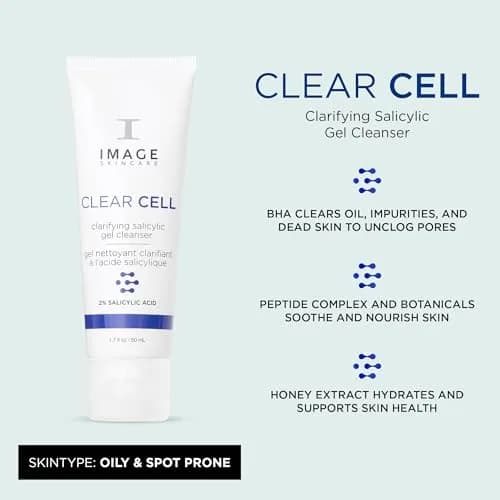 IMAGE Skincare Salicylic Gel Cleanser 1.7 oz | Gentle Foaming Face Wash for Oily Skin thumbnail 2