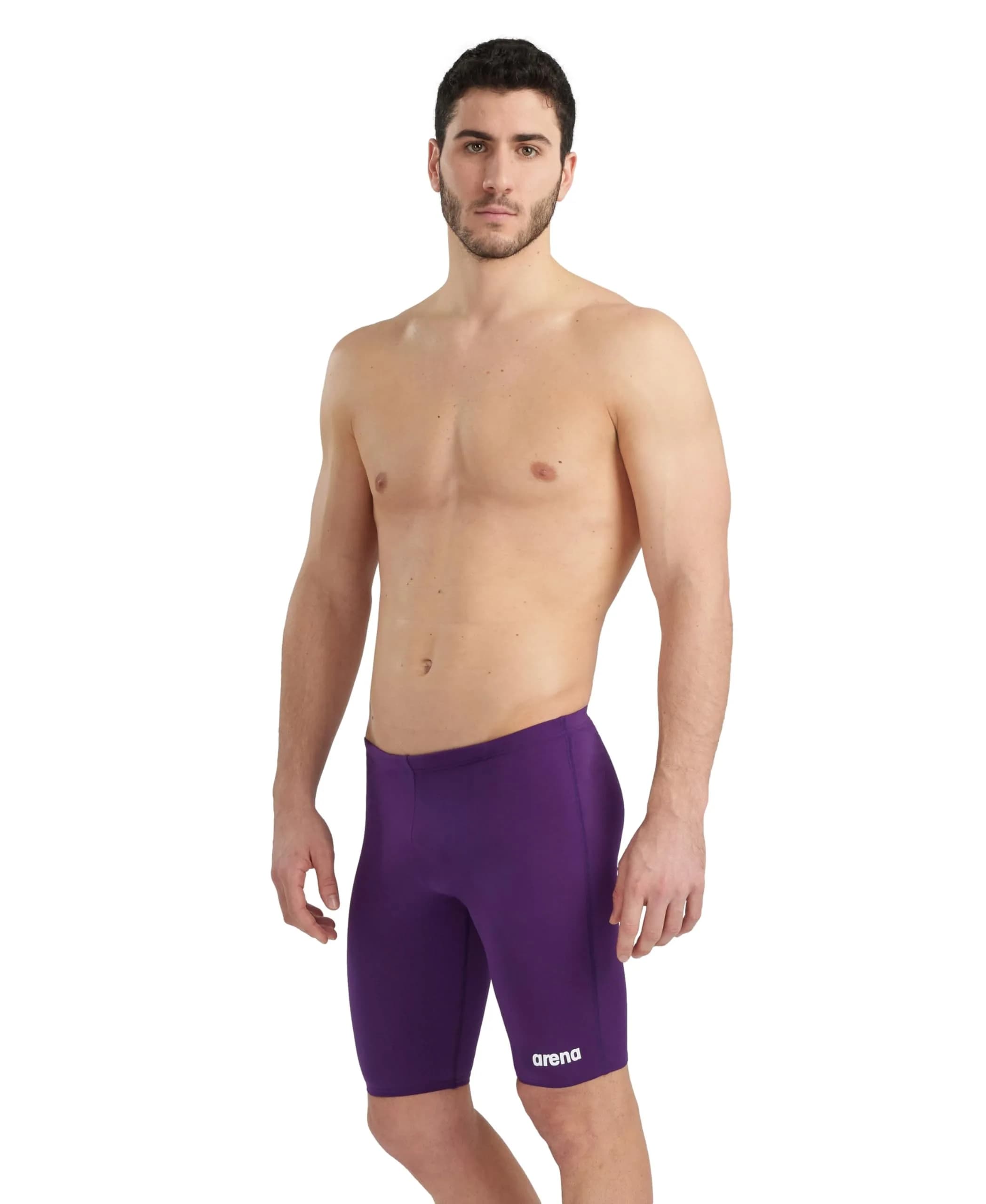 ARENA Men's Team Colors Solid Swim Jammer MaxLife Athletic Swimwear US Size 18 | Chlorine-Resistant, UV Protected