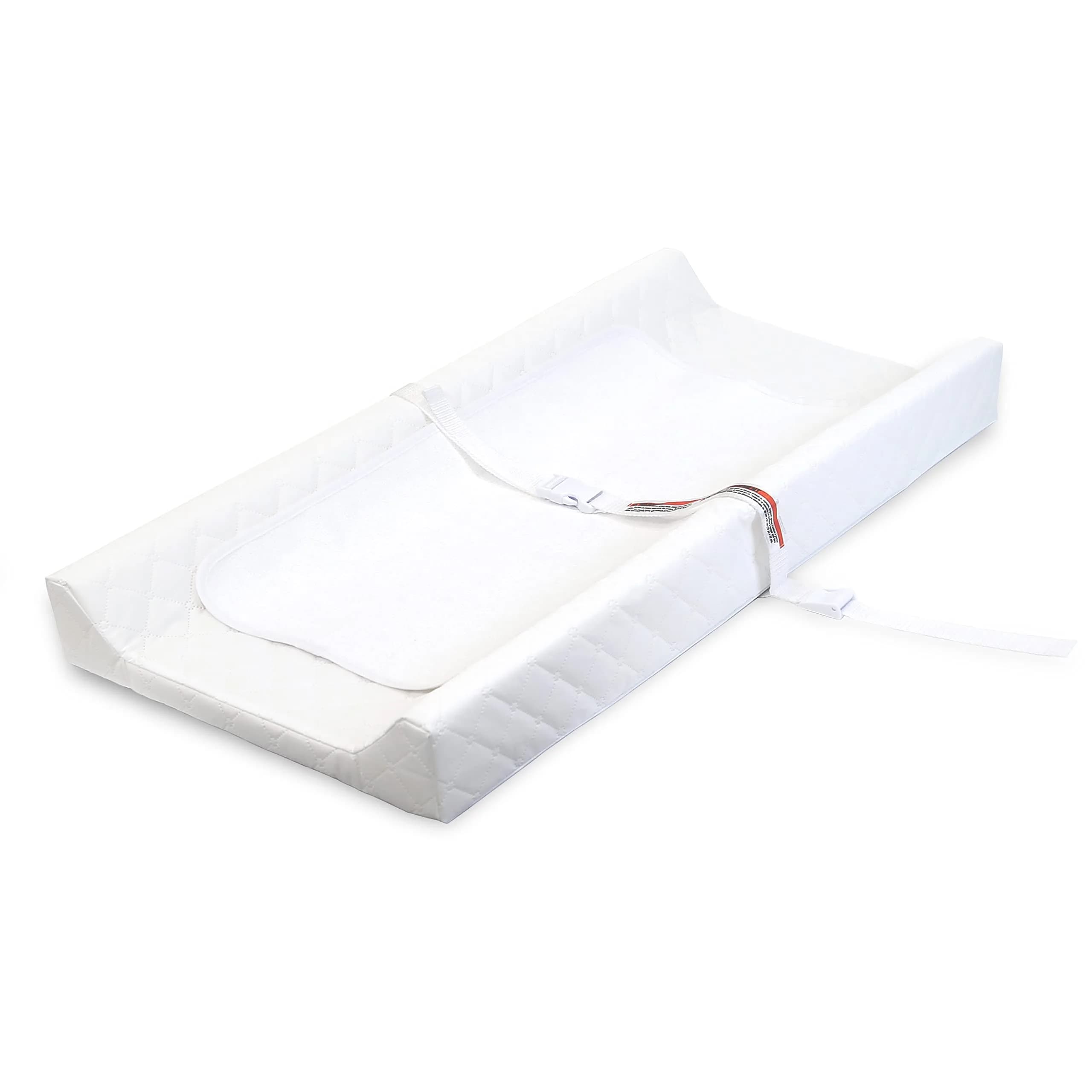 Ingenuity Contoured Changing Pad with Liner & Safety Strap | 82 cm x 41 cm (32" x 16")