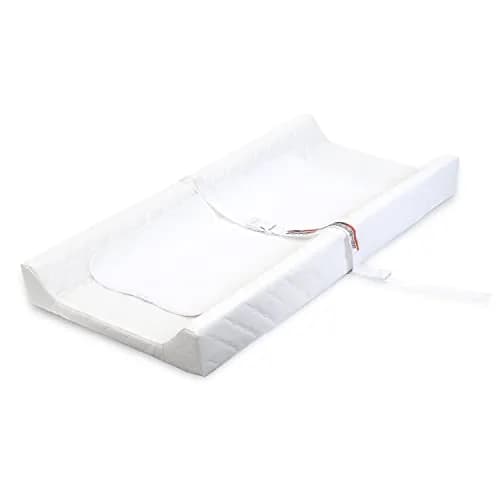 Ingenuity Contoured Changing Pad with Liner & Safety Strap | 82 cm x 41 cm (32" x 16") thumbnail 1