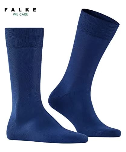 FALKE Men's Cool 24/7 Crew Socks Royal Blue 2.27 kg (5 lb) | Breathable Organic Cotton for Work or Leisure thumbnail 4