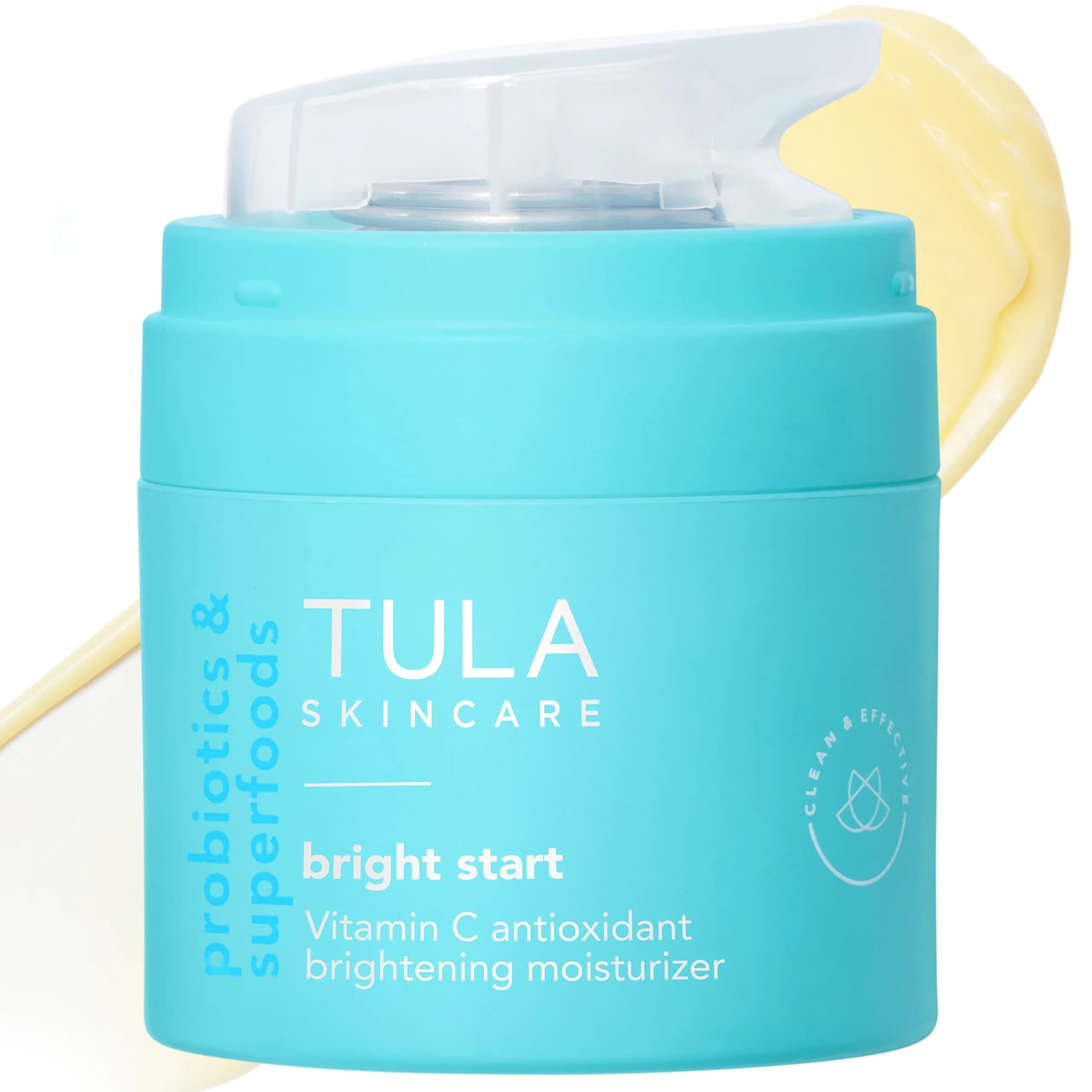 TULA Bright Start Vitamin C Antioxidant Brightening Moisturizer, 1.7 oz | Hydrates & Brightens with Prebiotics - main product image