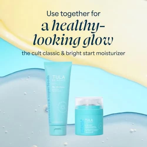 TULA Bright Start Vitamin C Antioxidant Brightening Moisturizer, 1.7 oz | Hydrates & Brightens with Prebiotics thumbnail 7