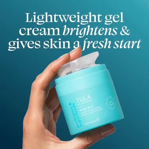 TULA Bright Start Vitamin C Antioxidant Brightening Moisturizer, 1.7 oz | Hydrates & Brightens with Prebiotics thumbnail 3