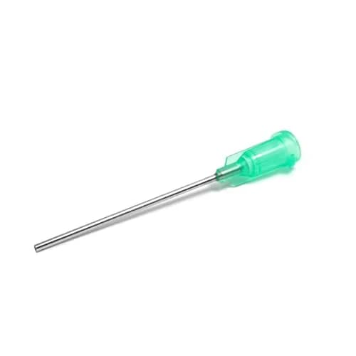 SANANTS 18 Gauge 1.5in Blunt Tip Dispensing Needles, Green 50 PCS | Industrial Precision Applicators thumbnail 1