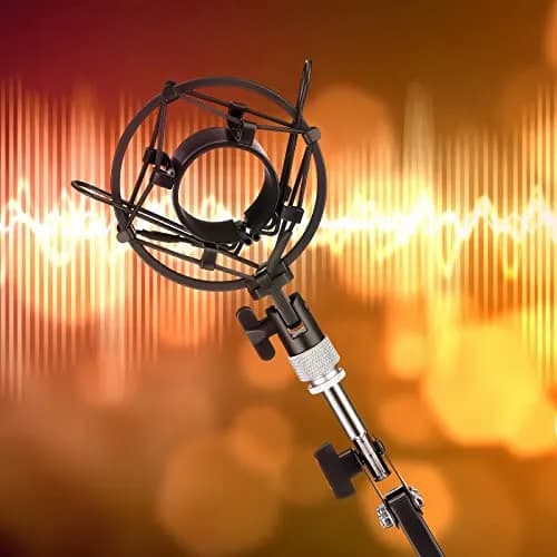 Moxweyeni 8 Pcs Mic Stand Adapter Set | 5/8" to 3/8" & 1/4" Thread Converters thumbnail 6