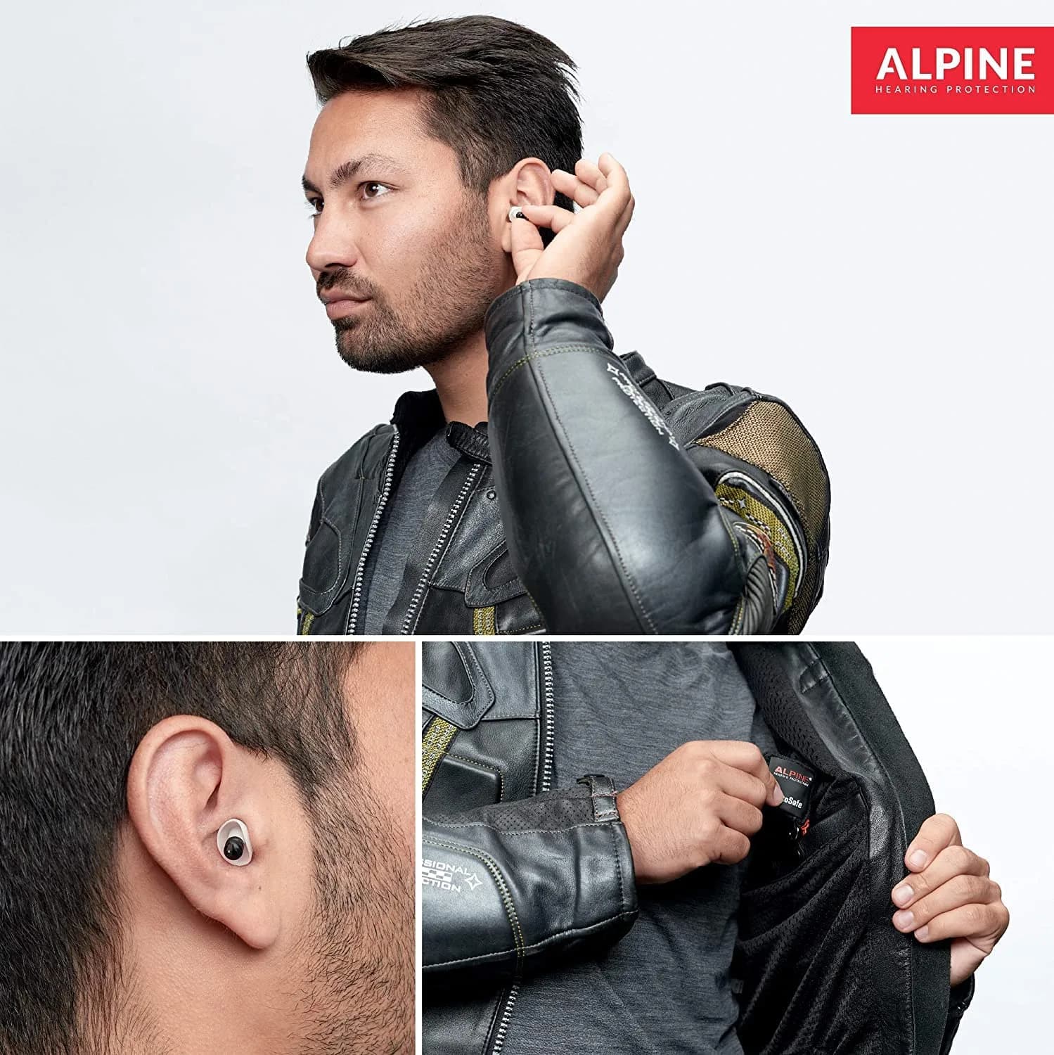 Alpine MotoSafe Race MotoGP™ Ear Plugs | 20dB Noise Reduction for Motorcycling - view 4