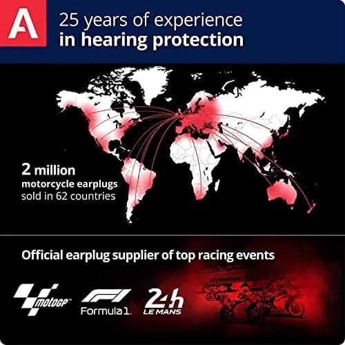 Alpine MotoSafe Race MotoGP™ Ear Plugs | 20dB Noise Reduction for Motorcycling thumbnail 5