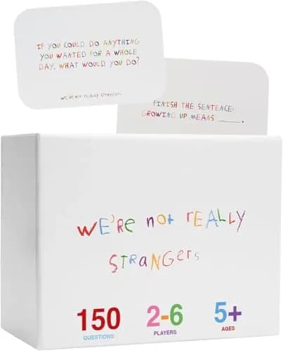 WE'RE NOT REALLY STRANGERS Kids Edition | Conversation Card Game for Kids Ages 5+ thumbnail 1