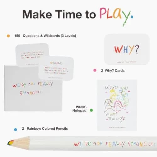 WE'RE NOT REALLY STRANGERS Kids Edition | Conversation Card Game for Kids Ages 5+ thumbnail 6