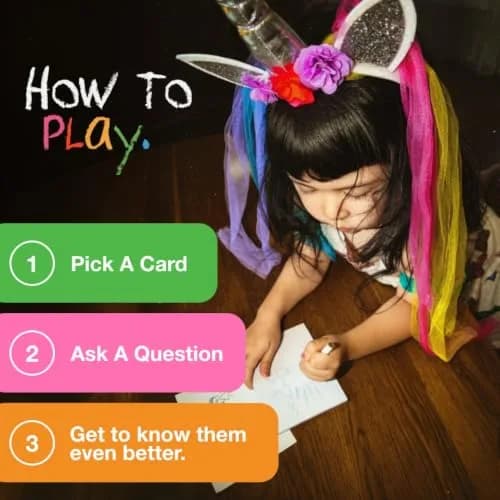 WE'RE NOT REALLY STRANGERS Kids Edition | Conversation Card Game for Kids Ages 5+ thumbnail 7