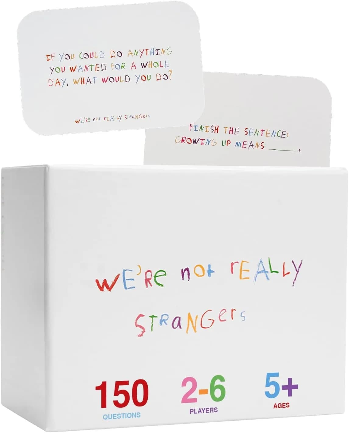WE'RE NOT REALLY STRANGERS Kids Edition | Conversation Card Game for Kids Ages 5+