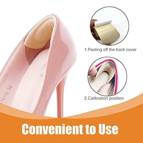 LHHXX33 Shoe Filler Heel Pads 16 Pairs | Comfortable, Breathable Foam Inserts for Women’s Shoes thumbnail 3