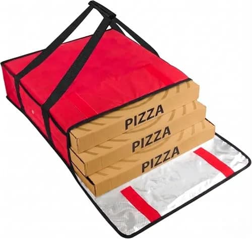 Trail maker Pizza Bags for Delivery 20" x 20" x 6" | Insulated Hot & Fresh Food Carrier thumbnail 2