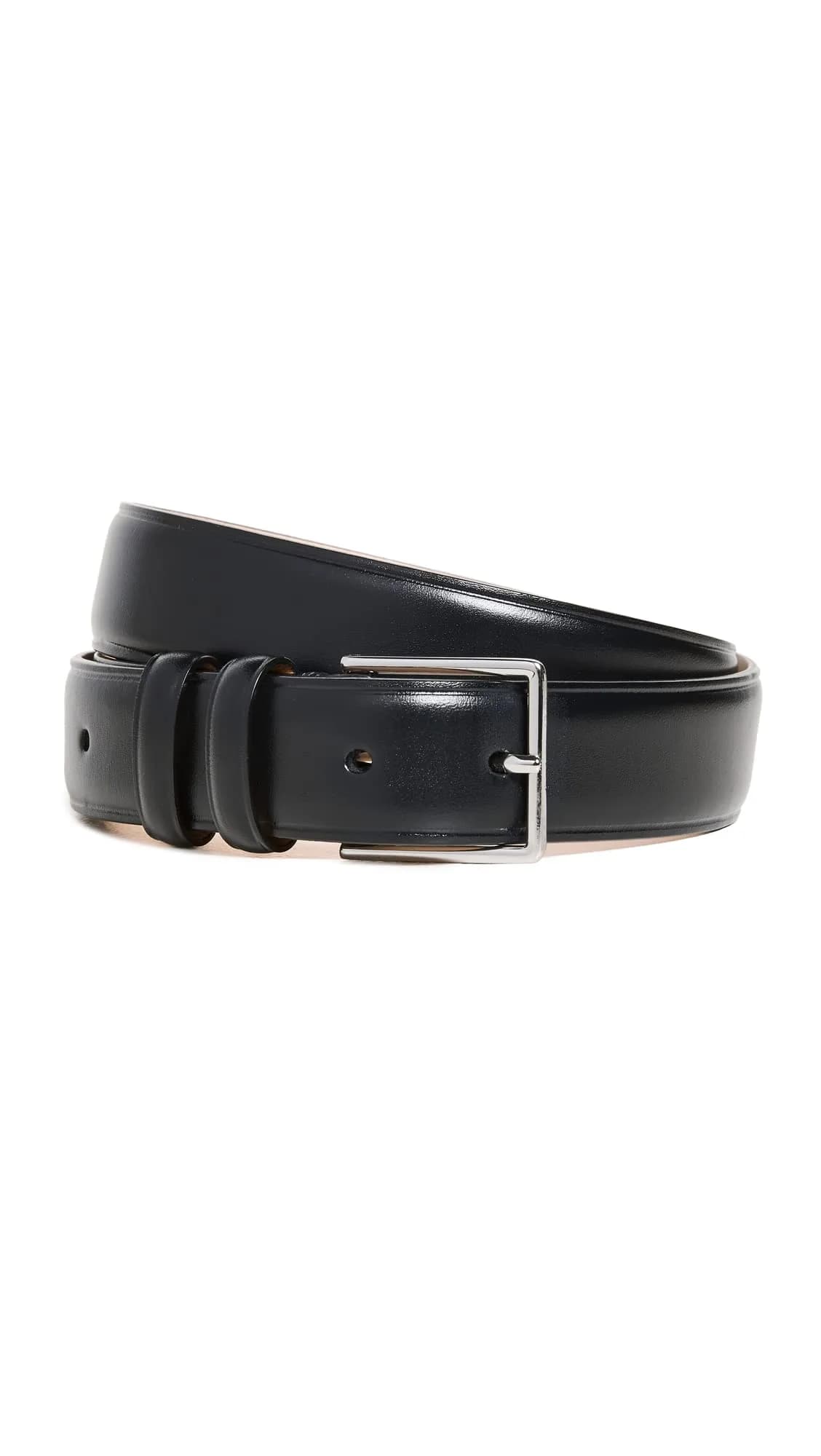 Paul Smith Men Belt Classic Suit Black 30 | Premium Leather, Classic Fit