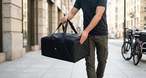 Trail maker Pizza Bags for Delivery 20" x 20" x 10" | Insulated Hot & Fresh Carry Bag thumbnail 6