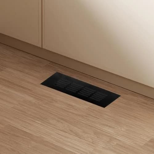 Geesatis Black Air Vent Covers for HVAC Duct Openings | Rust-Proof Aluminum, 12.5'' x 3.45" | 2 Pack thumbnail 5