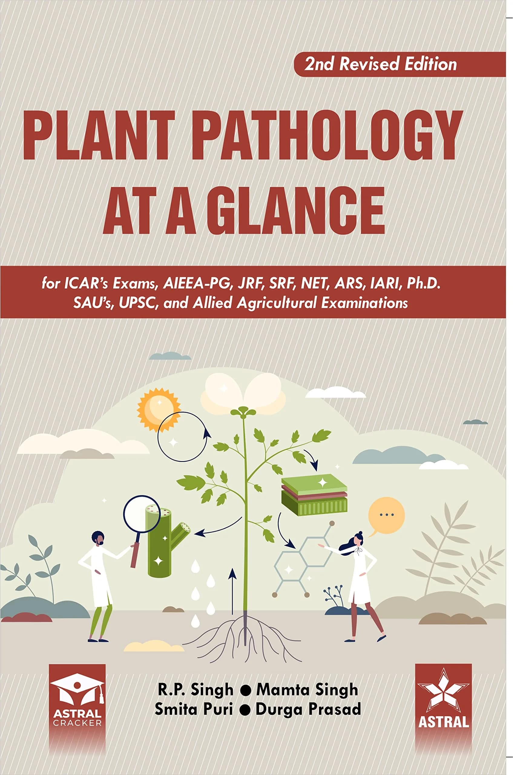 Astral Cracker Plant Pathology at a Glance Paperback | Comprehensive Guide for Indian Agricultural Exams (1000g) - main product image