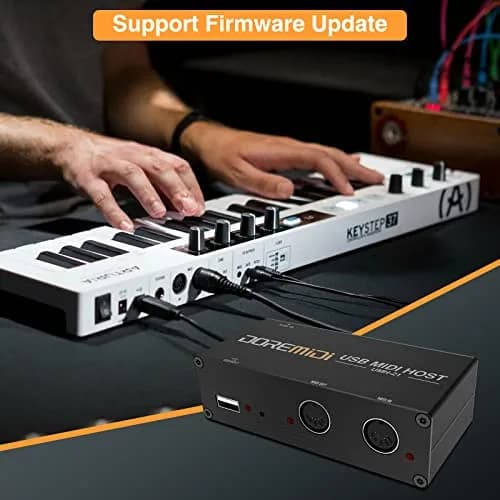 Camola Upgraded USB Host MIDI Interface 1-in 1-out | High-Speed USB to MIDI Converter with 16 Channels thumbnail 6