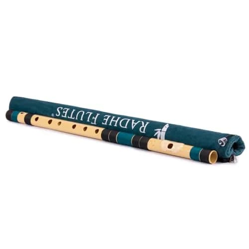 Radhe Flutes C Natural Bansuri 49 cm (19.3 in) | Tuned to A=440Hz for Indian Classical Music thumbnail 4