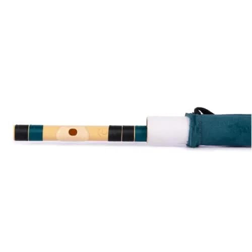 Radhe Flutes C Natural Bansuri 49 cm (19.3 in) | Tuned to A=440Hz for Indian Classical Music thumbnail 6