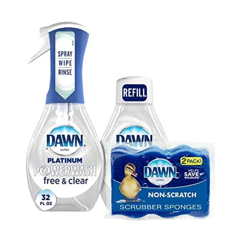 Dawn Free & Clear Powerwash Dish Spray 16oz (473ml) | Removes 99% Grease & Grime thumbnail 1