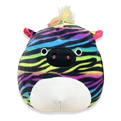 Squishmallows Official Kellytoy 5 Inch Plush Animal Safiyah Zebra | Soft, Cuddly & Collectible thumbnail 1