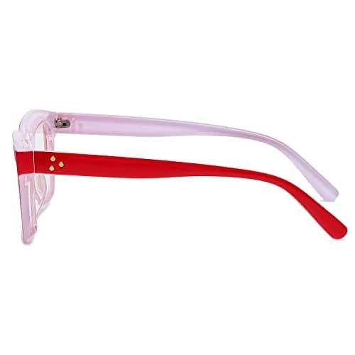 EYLRIM Classic Thick Square Frame Clear Lens Glasses 50mm (1.97in) | Fashion Eyewear for Men & Women thumbnail 4