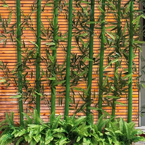 VIOCIWUO Artificial Bamboo Leaves 20pcs | Realistic Green Decor for Home & Events thumbnail 4
