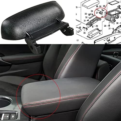 GaeaAuto Center Console Latch with Spring & Pin for Honda Civic 2006-2011 | Direct Replacement Part 83451-SNA-A01ZA thumbnail 4
