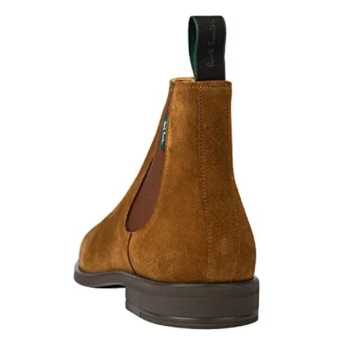 Paul Smith Cedric Boot Men 9 Tan | Classic Chelsea Style with Signature Logo thumbnail 3