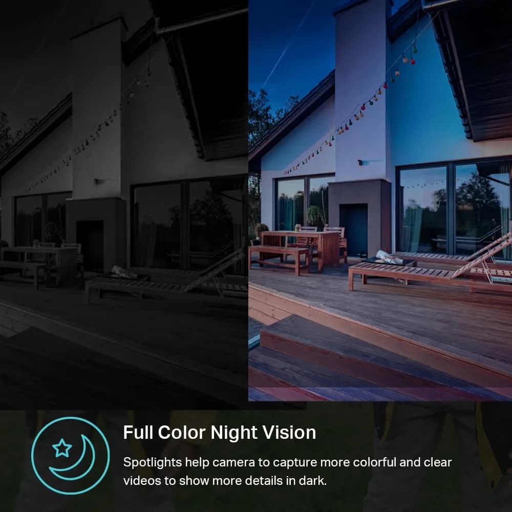 Kasa Smart KC420WS 2K+ Outdoor Wired Security Camera | 4MP HD, Color Night Vision, IP65 Weatherproof - view 4