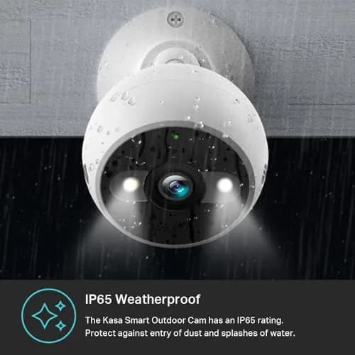 Kasa Smart KC420WS 2K+ Outdoor Wired Security Camera | 4MP HD, Color Night Vision, IP65 Weatherproof thumbnail 6