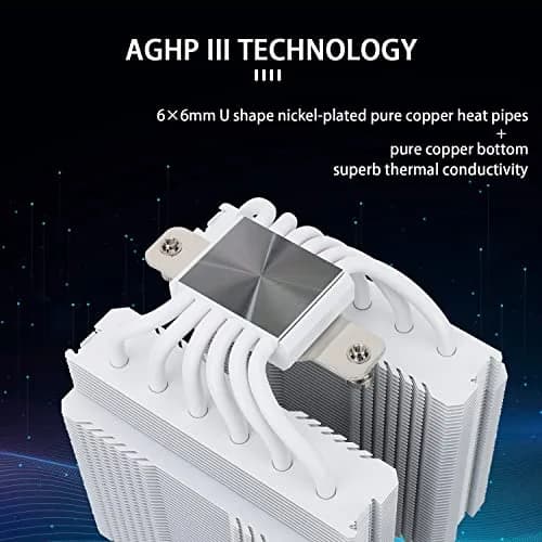 Thermalright Peerless Assassin 120 SE ARGB White CPU Air Cooler | Dual 120mm PWM Fans, 6 Heat Pipes, AMD & Intel Support thumbnail 2
