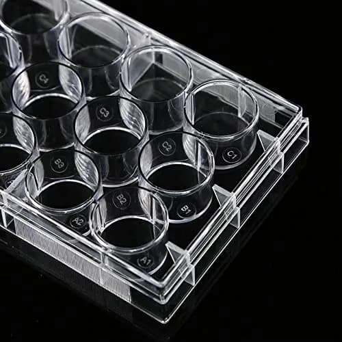 Lichen cottage 12-Well Tissue Culture Plate Individually Wrapped Flat Bottom Wells Pack of 10 | Sterile Polystyrene Labware thumbnail 5